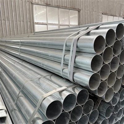 Tubo di recinzione con rivestimento di zinco