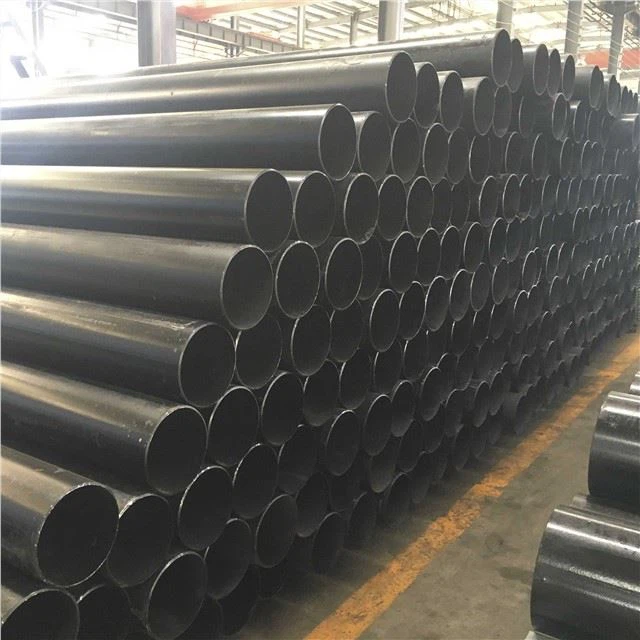 Tubo di acciaio al carbonio di ricottura in acciaio nero Q235 di vendita caldo, tubo d'acciaio rotondo nero