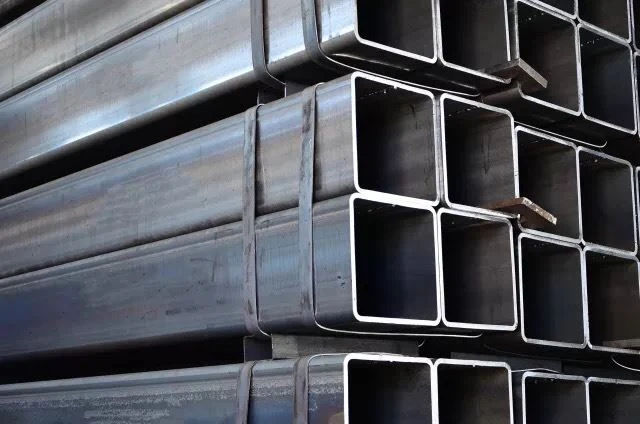 Tubo in acciaio saldato nero carbonio Q195 Q215; Tubo in acciaio al carbonio; Pipa nera