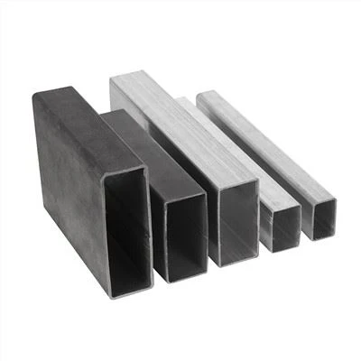Tubo zincato nero Tubo quadrato rettangolare Ms Tube