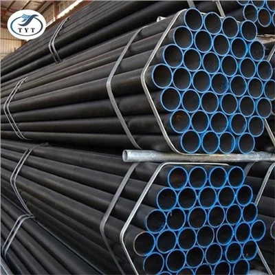 La lubrificazione nera galvanizzata della fabbrica della Cina conclude il tubo d'acciaio di Erw da vendere